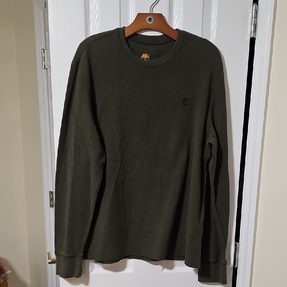 Timberland Dark Green Long Sleeve Shirt